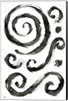 Tribal Swirls IV Fine Art Print