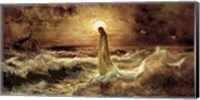 Christ On Water Fine Art Print