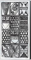 Patterns of the Amazon IV BW Fine Art Print