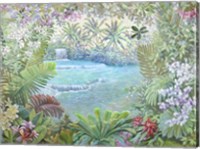 Cascata Tropicale (detail) Fine Art Print