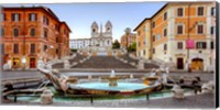 Piazza di Spagna, Roma Fine Art Print