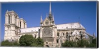 View of the Notre Dame, Paris, Ile-De-France, France Fine Art Print