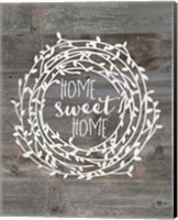 Rustic Home Sweet Home Fine Art Print