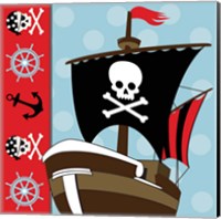 Ahoy Pirate Boy V Fine Art Print