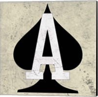 Ace of Spades Fine Art Print