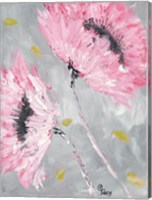 Bold Pink Blooms Fine Art Print