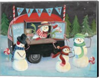 Christmas on Wheels I Light Fine Art Print