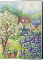 A Lilac Garden Fine Art Print