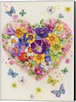 Flowering Heart Fine Art Print