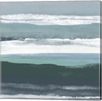 Teal Sea II Fine Art Print