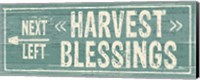 Harvest Signs VI Fine Art Print