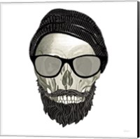 Hipster Skull II Fine Art Print