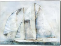 Sailboat Blues II Fine Art Print