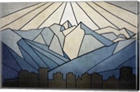 Geometric Mountain Fine Art Print