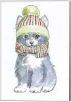 Christmas Kitties II Fine Art Print