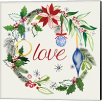 Watercolor Christmas V Fine Art Print