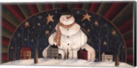 Snowman Arch Fine Art Print