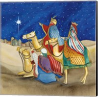 Christmas in Bethlehem II Square Fine Art Print