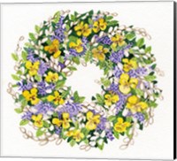 Spring Wreath III Fine Art Print