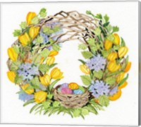 Spring Wreath II Fine Art Print