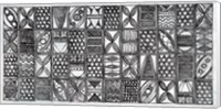Patterns of the Amazon I BW Fine Art Print