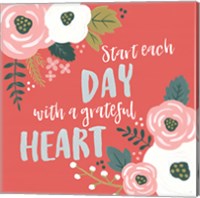 Wildflower Daydreams VII Grateful Heart Fine Art Print