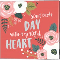 Wildflower Daydreams VII Grateful Heart Fine Art Print