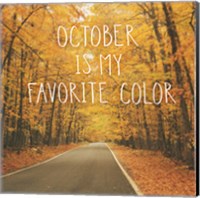 October Color II Fine Art Print
