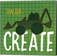 Tractor Create Fine Art Print