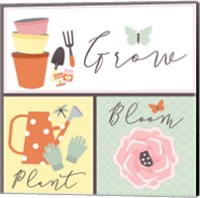 Garden Goddess - Grow, Plant, Bloom Fine Art Print