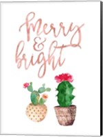 Merry and Bright Succulent Fine Art Print
