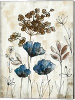 Botanical Trio II Neutral Fine Art Print