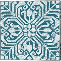 Amadora Blue - Tile VII Fine Art Print