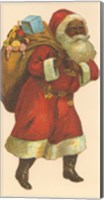 African American Santa III Fine Art Print