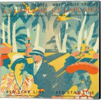 Vintage Travel Brochure VI Fine Art Print