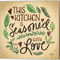 Kitchen Memories I (Kitchen seasoned) Fine Art Print