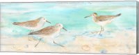 Sandpiper Beach Panel Fine Art Print
