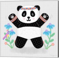Tumbling Pandas III Fine Art Print