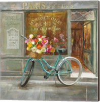 French Flowershop Fine Art Print