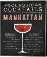 Classic Cocktail Manhattan Fine Art Print