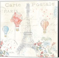 Lighthearted in Paris IV Fine Art Print