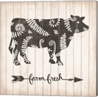 Farm Fresh Cow Fine Art Print