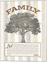 Family Prayer Tree Fine Art Print