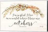 Octobers Fine Art Print