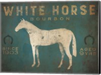 White Horse No Kentucky Fine Art Print