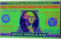 Close-Up Detail American Dollar Bil Fine Art Print