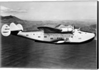 1930s 1940s Pan American Clipper Flying Boat Fine Art Print