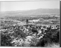 1940s View Overlooking Universal City Ca Usa Fine Art Print