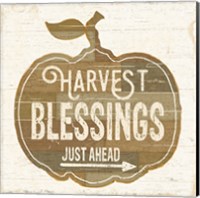 Harvest Blessings Just Ahead Fine Art Print
