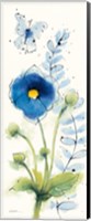 Independent Blooms Blue V Fine Art Print